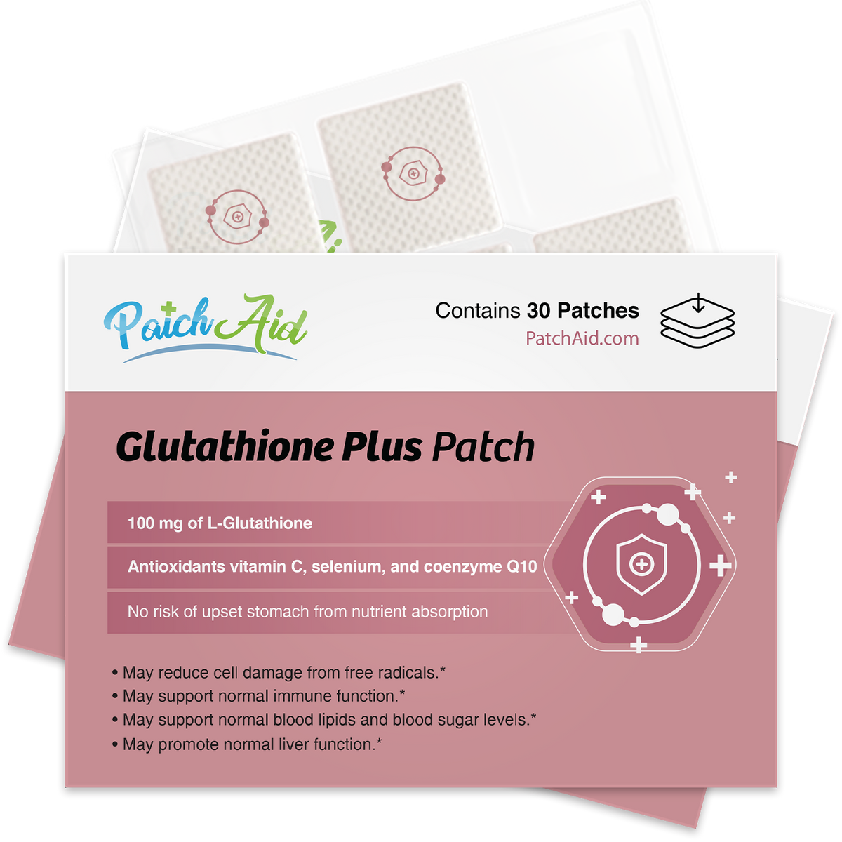 Glutathione Plus Patch - Antioxidant & Detox Support