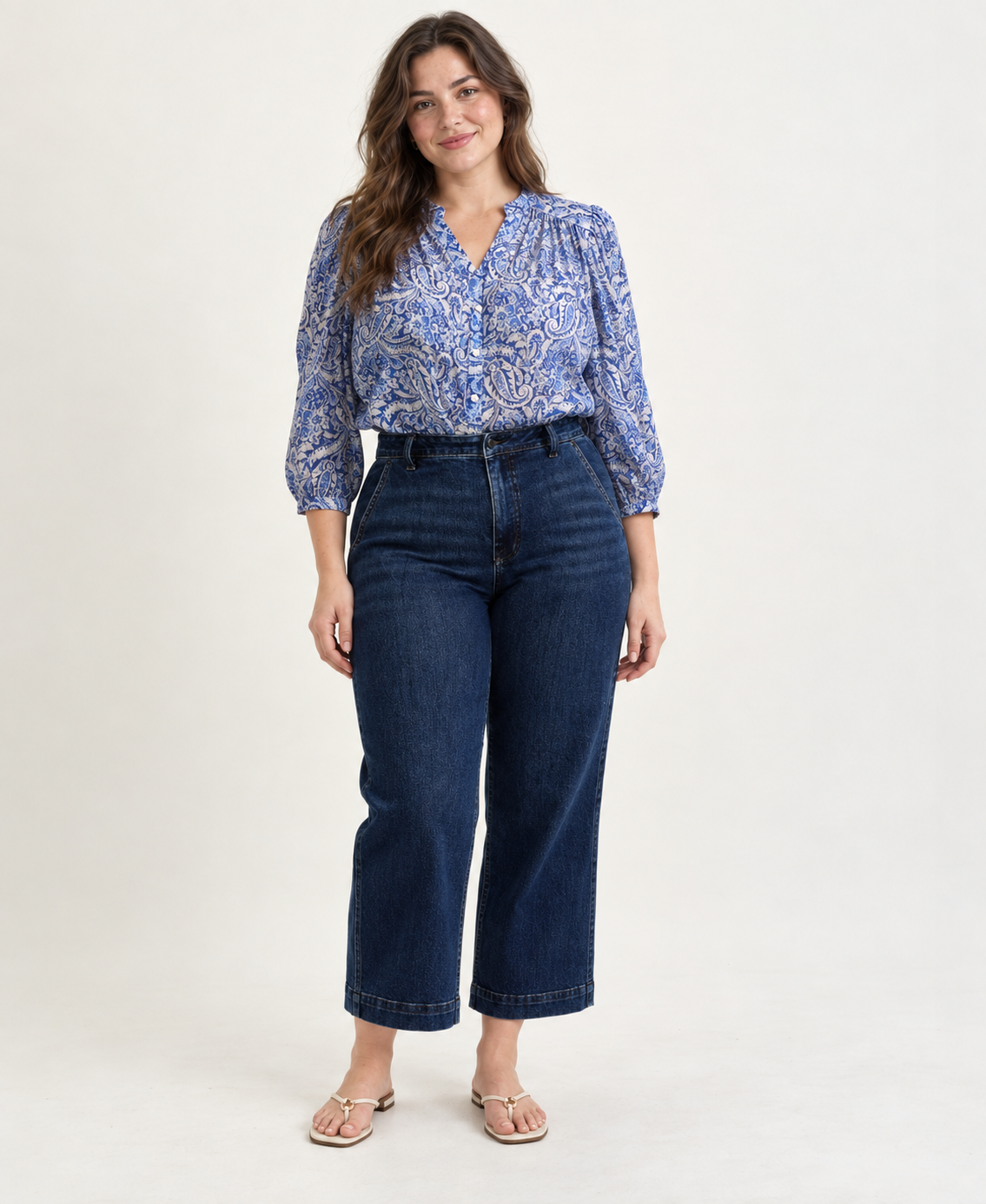 Judy Blue Tummy Control Straight Leg Crop Jeans Women