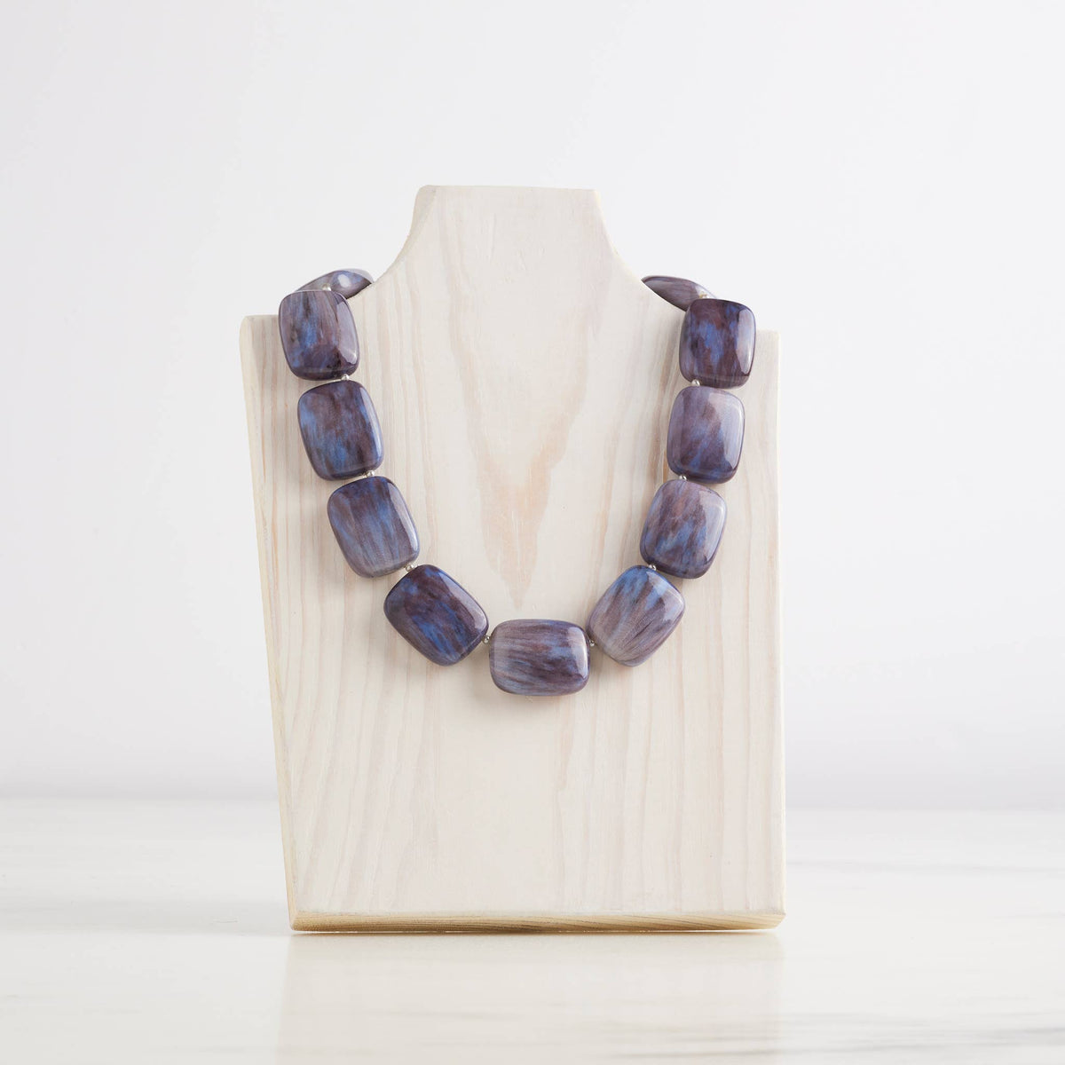Amethyst Chicklet Cooling Necklace
