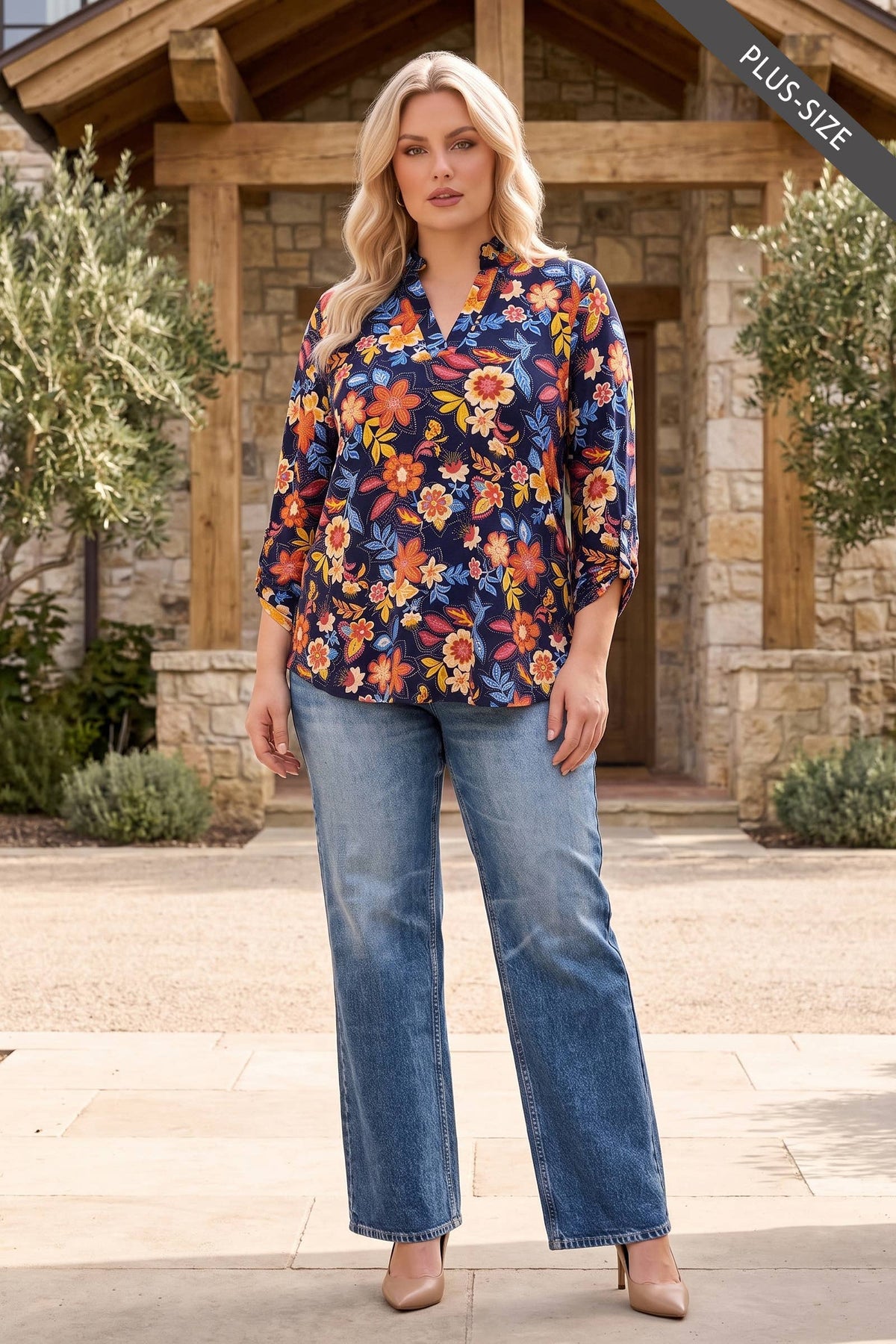 Ember Garden Plus Size Lizzy Blouse
