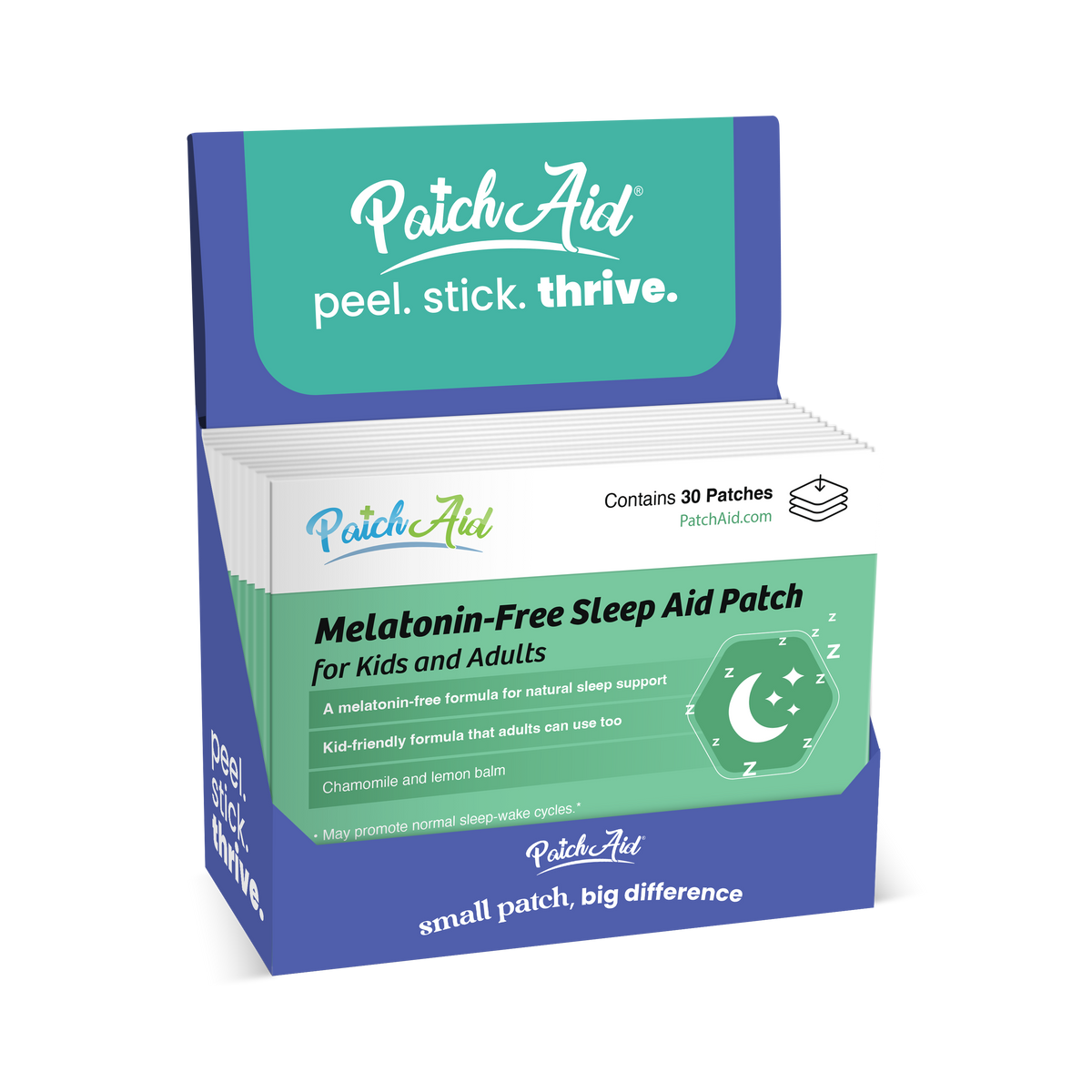 Kids Sleep Aid Patch - Melatonin-Free Calm & Rest Support