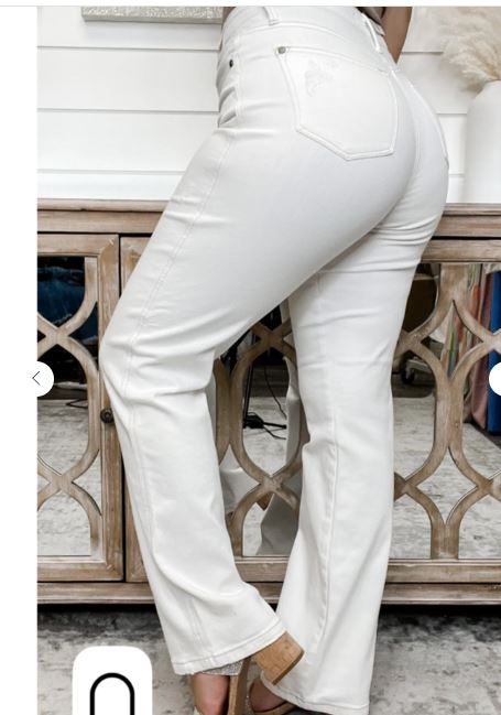 White Avery Jeans