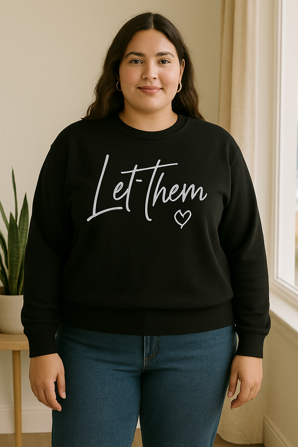 Plus Size Let Them Sweatshirt XL-5X