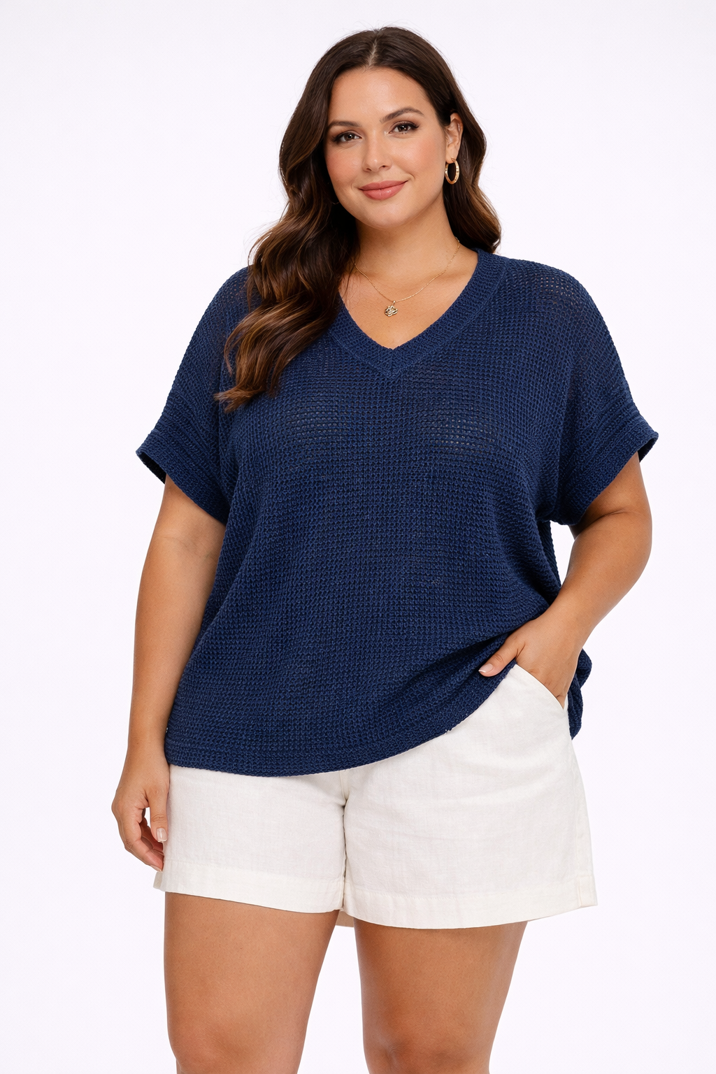 Lightweight Crochet Sweater for Women
