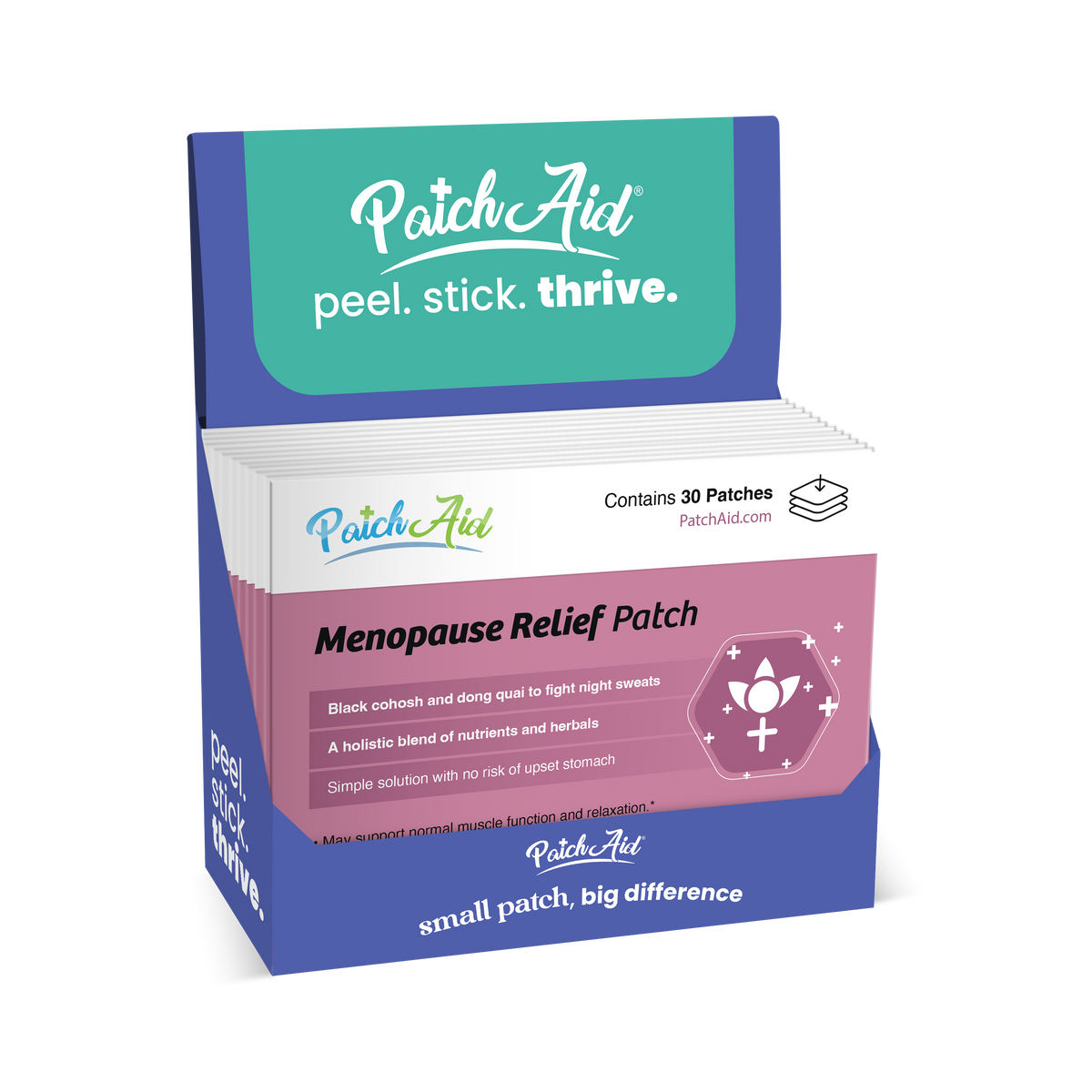 Menopause Relief Patch - Natural Symptom Relief & Support