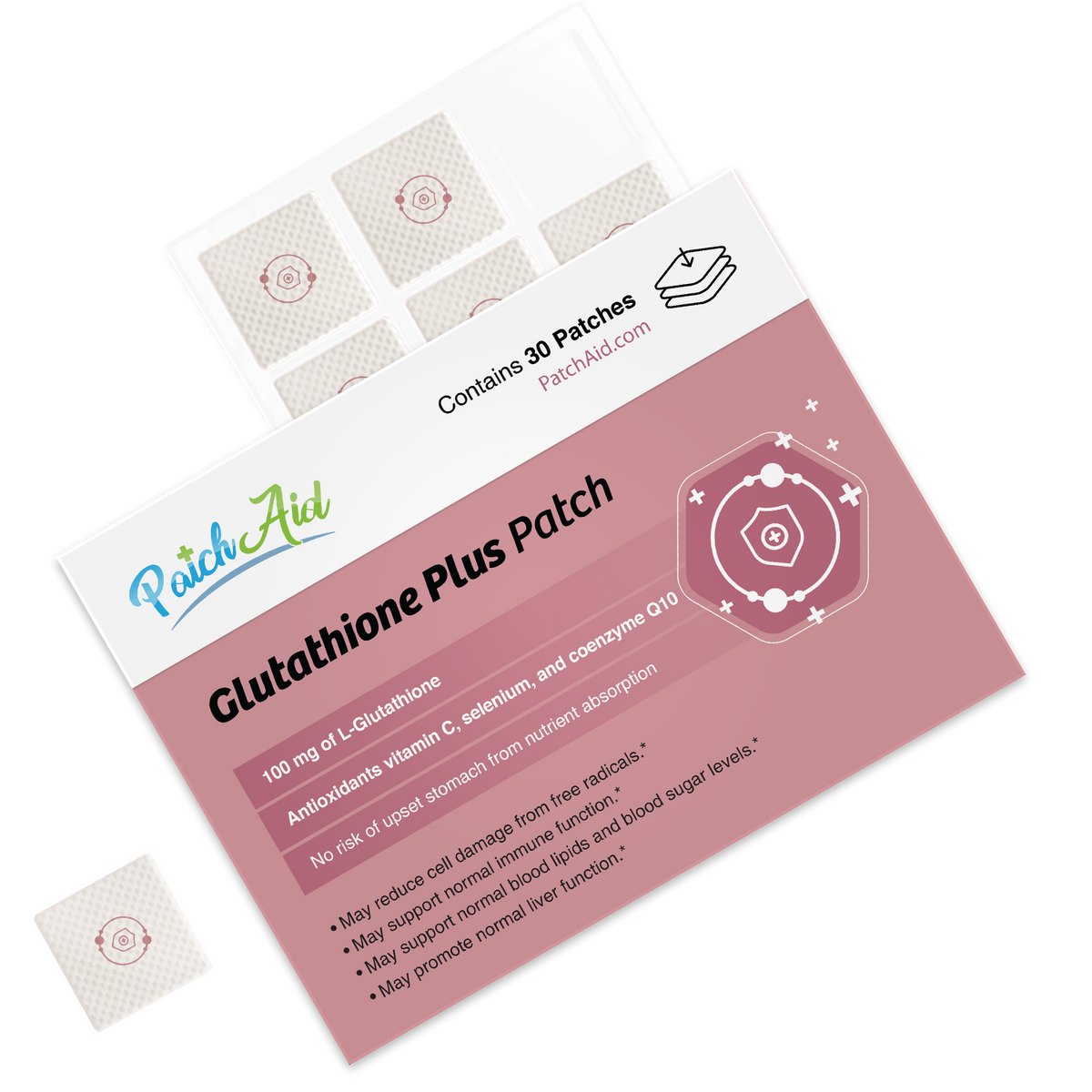 Glutathione Plus Patch - Antioxidant & Detox Support