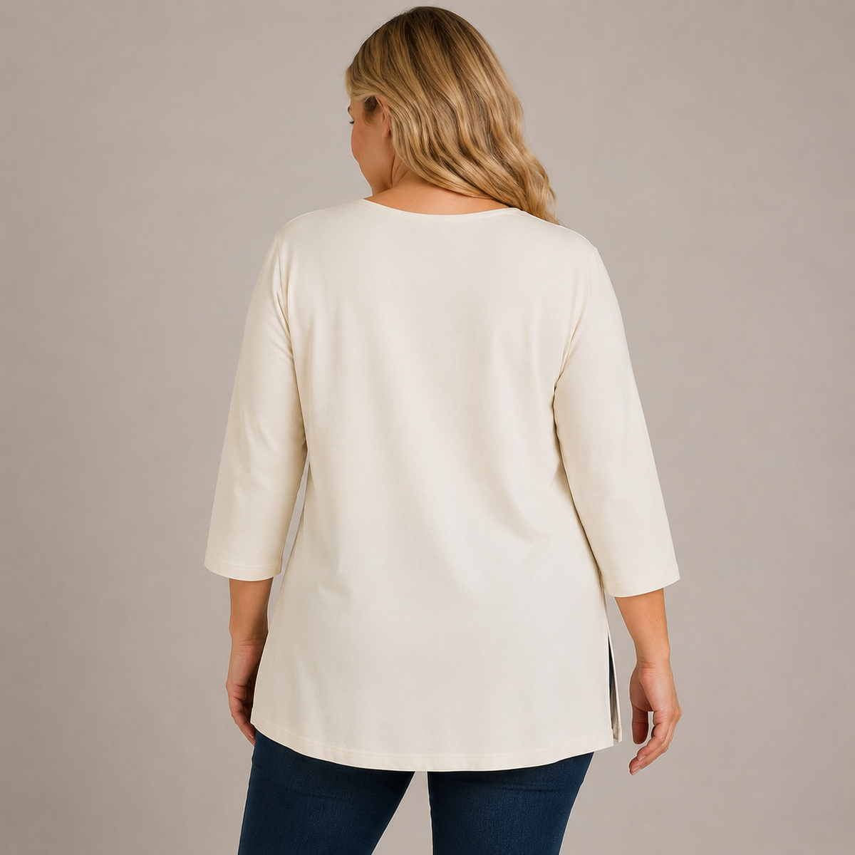 Women's V-Neck Tunic Top