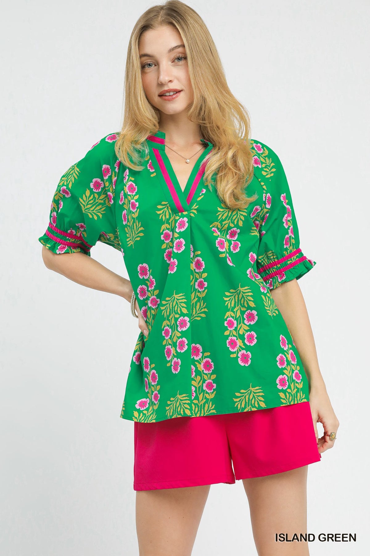 Lilly Garden Floral Top