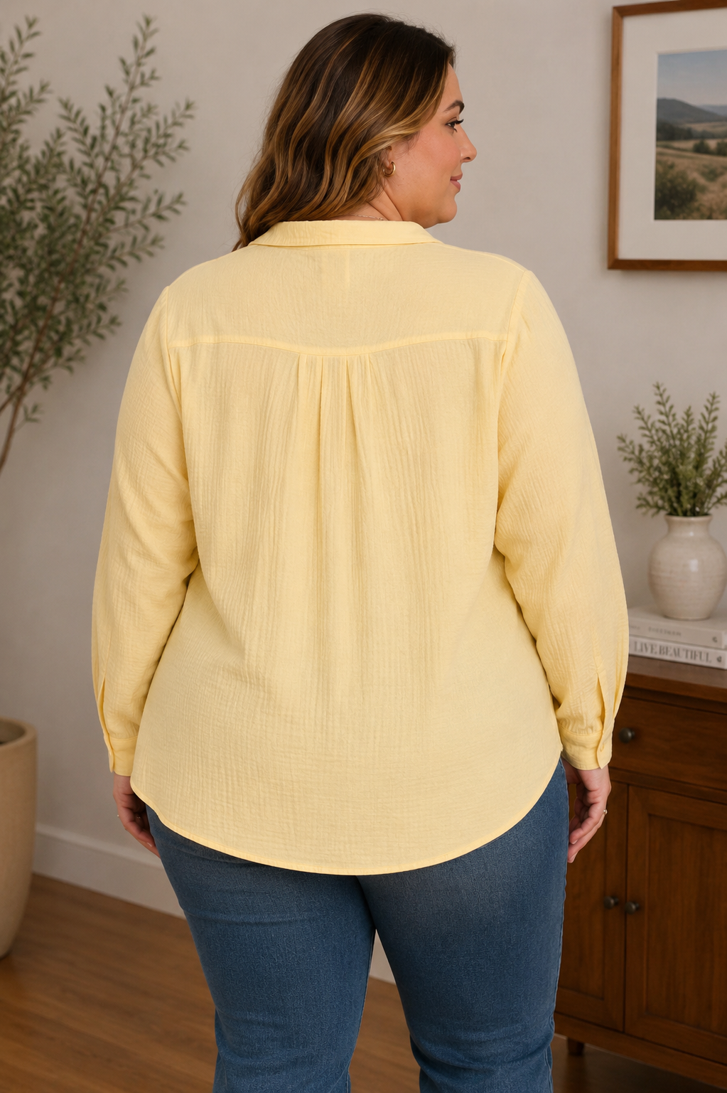 Limoncello Pintuck Blouse for Women