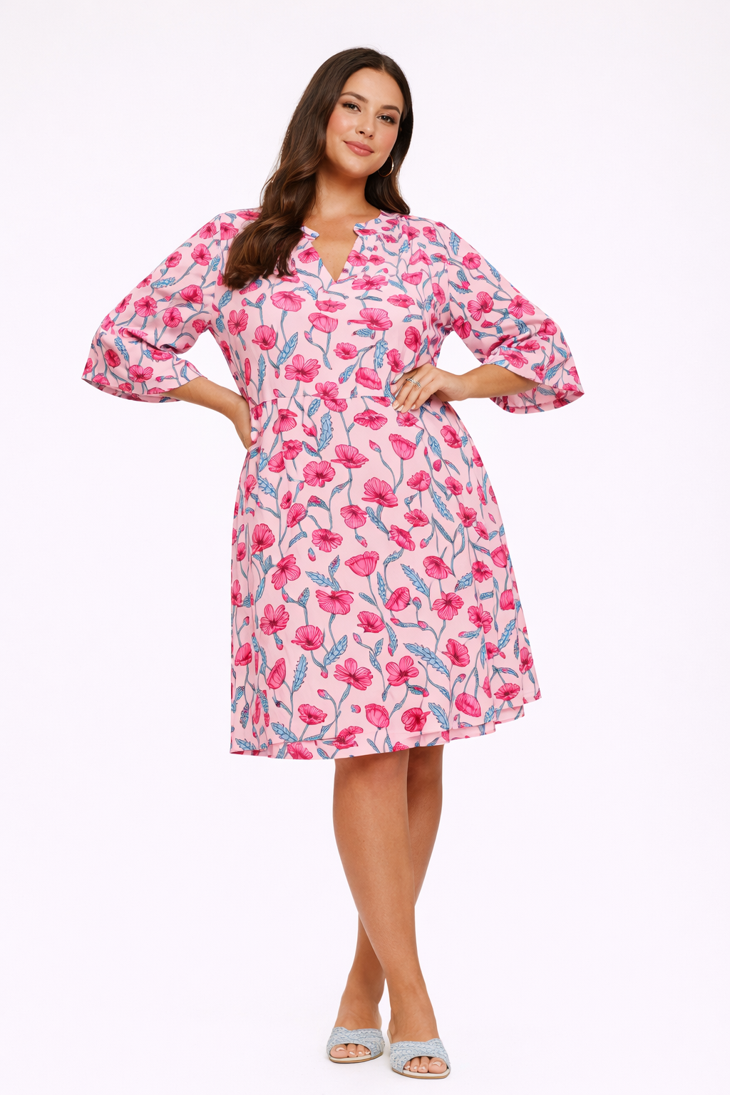 Floral Spring Dress for Women