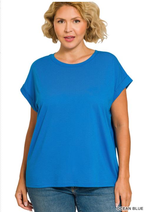 Relaxed Cotton T Shirt Women