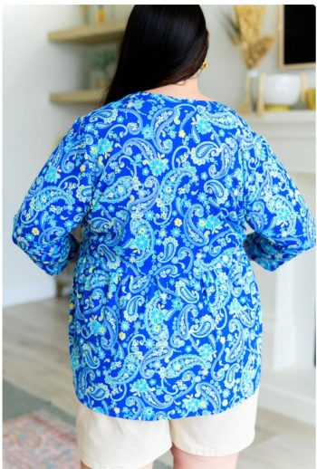 Plus/Mid Bulgari Lizzy Babydoll Top