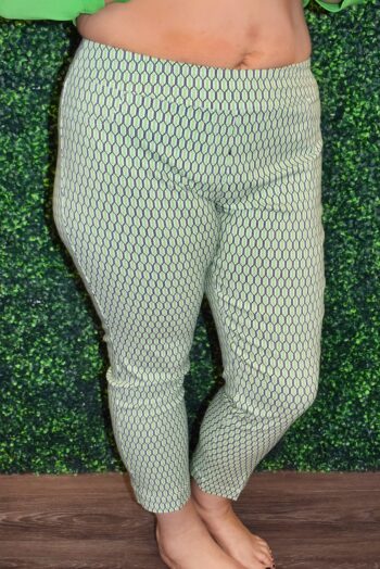 Plus Size Wimbledon Print Pant