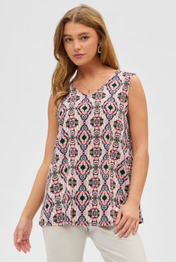 dear scarlett black geo ivy t