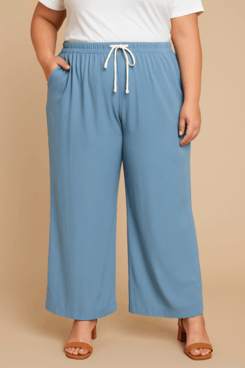 Plus/Mid chambray front