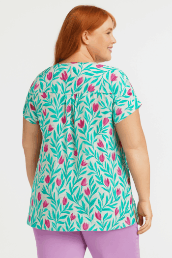 plus size inga lizzy top