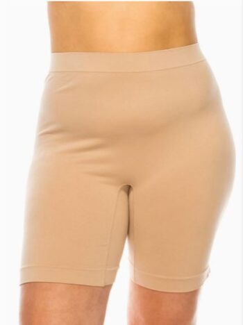 free size bike short beige front