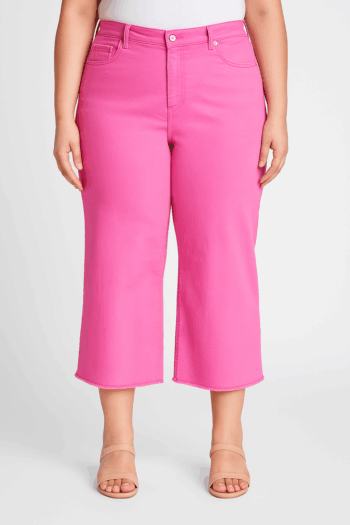 RFM Chloe cropped wide leg jeans