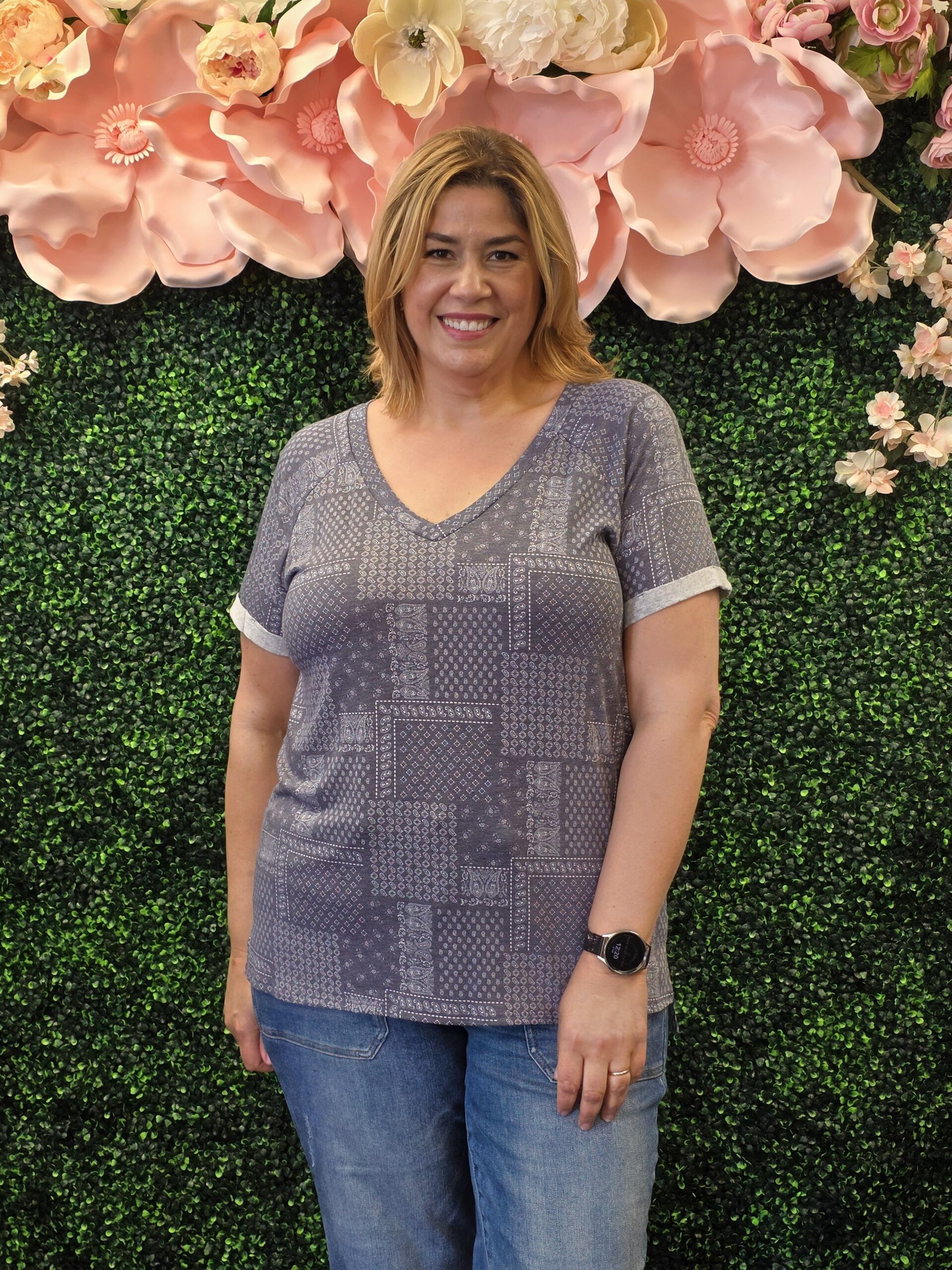 plus size stars and stripes t-shirt